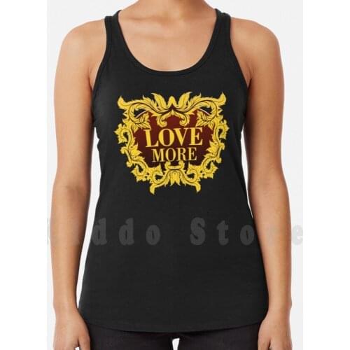 Love More Vintage Design tank tops vest 100% Cotton Love 19 Anxiety 6 Depression 5 Heart 5 Self Love 5 Cats 4 Cute 4