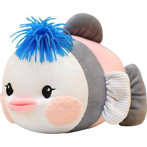 Hot Kawaii Fish Dolls Stuffed Sea Animals & Plush Toys for Girls Children Boys Toys Plush Pillow Stuffed Animals Soft Toy Doll