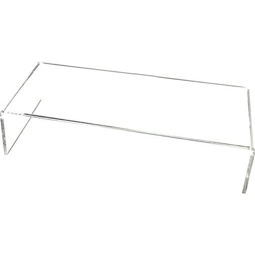 Plastic Acrylic Make Up Holder Shoes Toy Display Stand Makeup Organizer Display Nail Polish Shelf Rack Wallet Bag Organizer