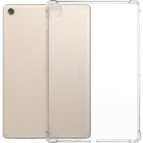 Clear Case for Huawei MediaPad M3 M5 M6 T3 8.4 10.8 Case Transparent TPU Silicone Back Cover for Huawei MatePadPro 10.8 Capa