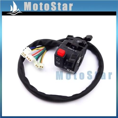 Handle Switch Control With Choke Lever 11 Wire 4 Function For Chinese ATV Quad 50cc 70cc 90cc 110cc 125cc 150cc 200cc 250cc