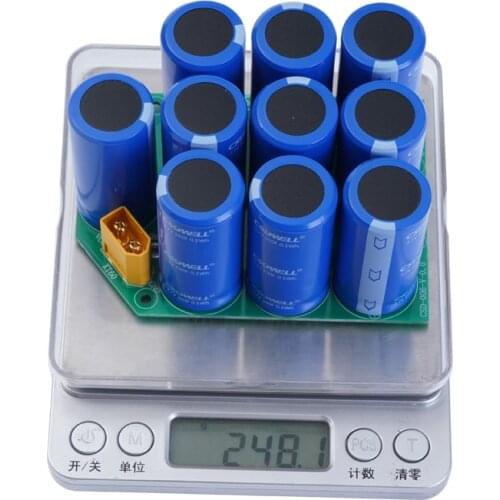27V 3F 5F 10F super capacitor module backup power supply delay power farad capacitor