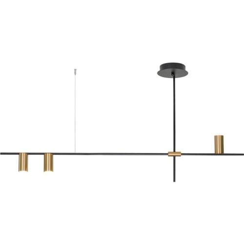 LED Chandeliers Light Modern Luxury Black/Gold Chandelier Light For Bedroom Living Room Decoration Indoor Art Hanging Lights