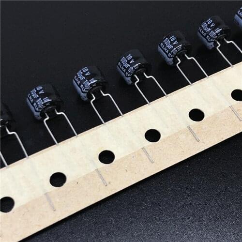 10pcs 100uF 10V ELNA R3F Series 8x5mm High Quality Original 10V100uF Aluminum Electrolytic capacitor