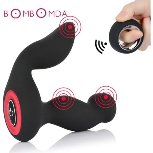 12 Speed Wireless Remote Prostate Massager G Spot Dildo Vibrator Clitoris Stimulator Vibrator Sex Toys Masturbator for Women Men