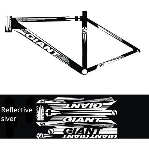 2019 Bike Accessories Bike Decals Frame Decals Water Protector Bike Stickers Reflective Stickers