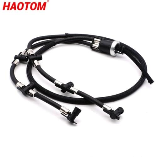 Car Fuel Return Line Hose Pipe Diesel Injector Overflow Leak Line For Audi A4 A6 C7 A4 Avant A5 Sportback A6 Allroad 059130218H