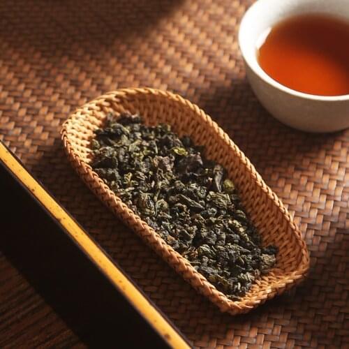 Natural Rattan Teaspoon Chahe Kung Fu Tea Set Accessories Tools Teaware Tea Shovel Nuts Holder Cha He Spoon Scoop As Decoration