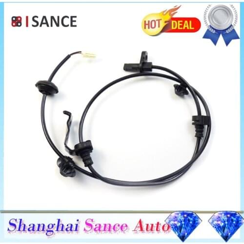 ISANCE Rear Left Driver Side ABS Wheel Speed Sensor 57475TF0003 57475TF0013 5S12826 SU14239 For Honda Fit 2009 2010 2011 1.5L