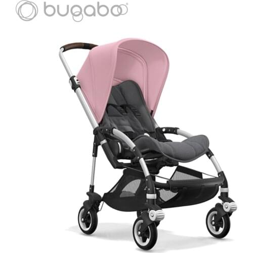 Strollers Light Two-way Folding Can Sit and Lay Baby Stroller Silver Frame Custom Bassinet Baby Stroller 3 In 1 with Car Seat