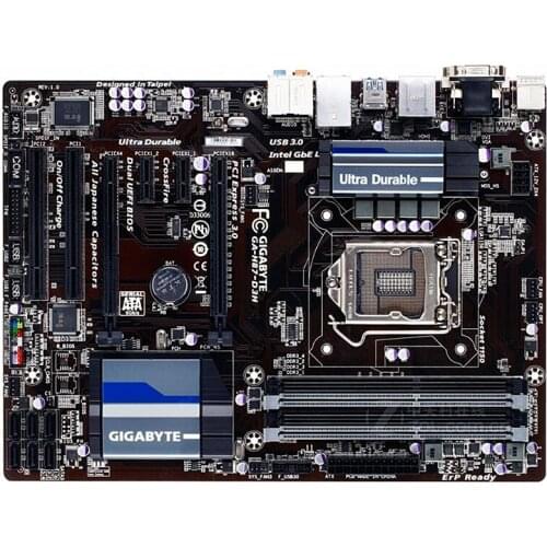 For Gigabyte GA-H87-D3H Original Used Desktop Motherboard H87-D3H H87 LGA 1150 i3 i5 i7 DDR3 32G SATA3 USB3.0 ATX