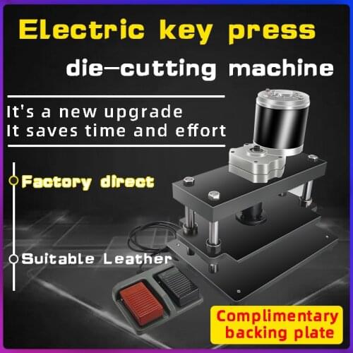 Electrical Leather Press Machine Steel Electric Die Cutting Flattening Sheet Mold Cutter Punching Pressure Tool For Clicker
