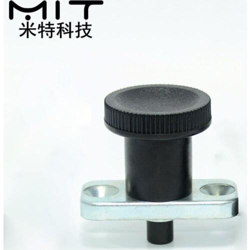 Indexing Plunger With Flange Lock Spring Pin Carbon Steel Reset Position or Self-locking Type with Lock GN608.5