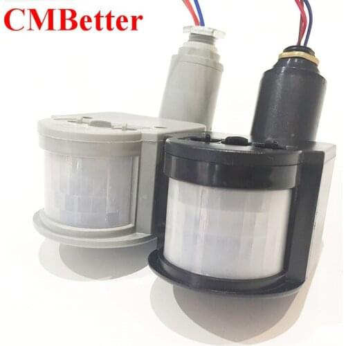 New Arrival Smart Body Sensors Switch PIR Infrared Motion Detector Sensors 10M AC220V/DC12V/DC24V For home lighting Y1