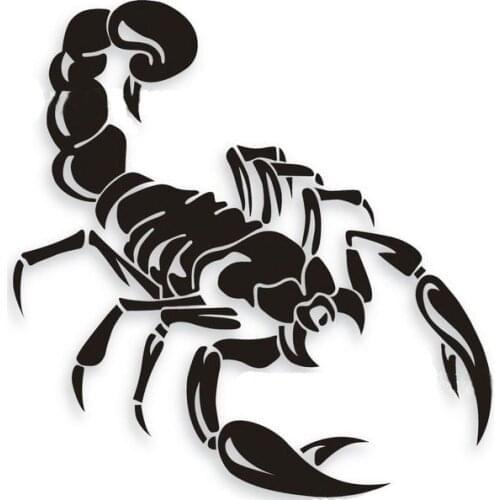3D Scorpion Car Sticker Suitable for Body Truck Window Car Decal Vinyl Waterproof Car Styling Hood Side Striped 30cm*18cm