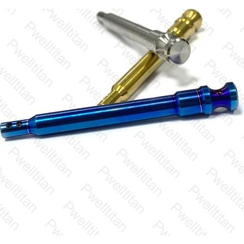 Motorcycle Oil Disc Clamp Guide Titanium Brake Caliper Pad Pin Rear Bolts Screw Alloy GR5 Material