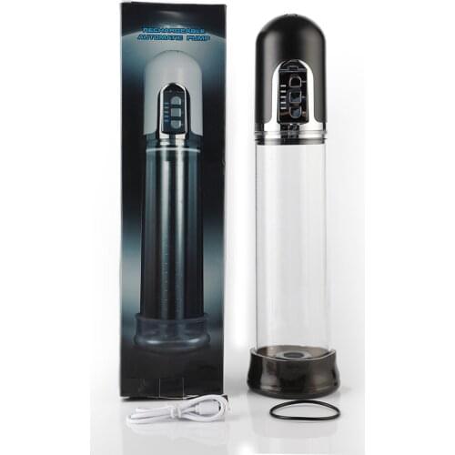 Penis Pump Enlargers Rechargeable Automatic Pump Penis Delay Ejaculation Male Enhancement Electric Pro Extender Male Sex Toys A3