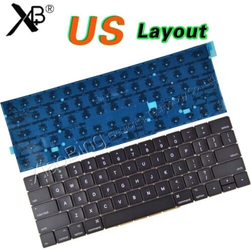 New A1707 Keyboard for Macbook Pro Retina 15'' A1707 Keyboard Blacklight Backlit US USA Keyboard 2016 2017Year