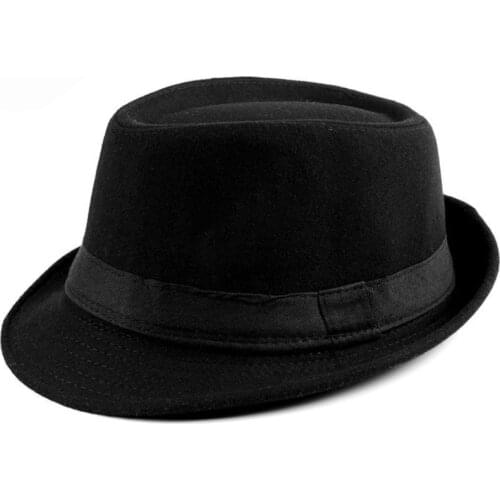 Original Unisex Structured Wool Fedora Hat Fedora hats for men fedora felt hat