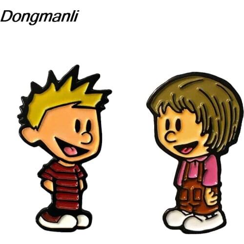 P5673 Dongmanli Anime Figures Enamel Pin Brooches Badge Bag Clothes Lapel Women Men Jewelry Gift