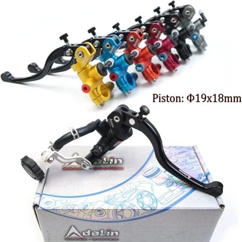 Piston 19mm 19RCS Radial Mounting Brake Clutch Lever Moto Hydraulic Master Cylinder 22mm 7/8" Racing Bike Pitbike CBR1000 Z1000