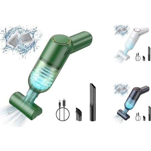 Handheld Vacuum Cleaner Cordless Rechargeable Hand Vacuum Portable Wet Dry Car Vacuum For Carpet Car