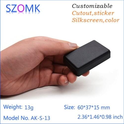 4 pcs, 60*37*15mm junction box outlet enclosures plastic case instrument box abs environment material plastic housing enclosure