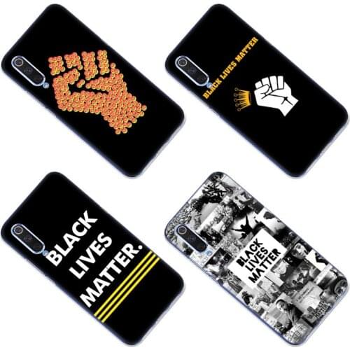 Hot Black Lives Matter Silicone Case for Xiaomi Mi POCO X3 NFC M2 X2 9SE 9T CC9 E A3 Note 10 Lite 10 ULTRA F2 Pro 5G Soft Cover