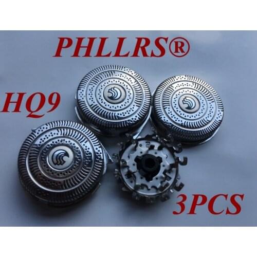 3pcs HQ9 razor blade replace head for philips Norelco shaver HQ8200 HQ8240 HQ8241 HQ8250 HQ8253 HQ8260 HQ8261 HQ8270 HQ8290