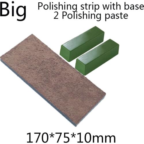 Skateboard Sharpening Leather Sharpening Board Honing Non-slip Compound Sharpening Paste Tool Polishing Sharpening Stone