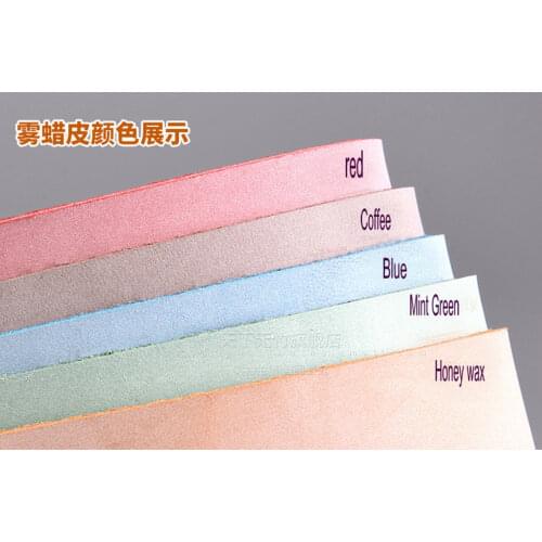 Fog wax skin wax head leather cowhide leather handmade diy leather thickness 1mm