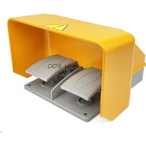YDT1-18 Foot Switch Pedal Foot Control Switch 380V 10A double pedal use for bending machine punch