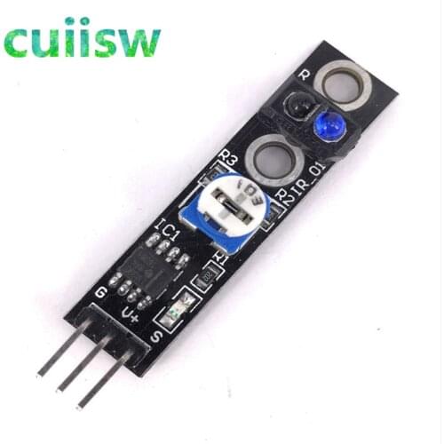 1 channel tracing module/ Intelligent Vehicle tracking probe infrared /black white line detection sensor KY-033