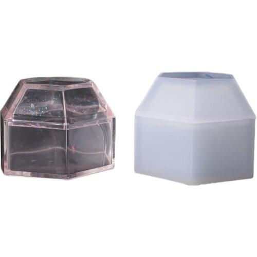 1pc Jewelry Storage Box Silicone Mold Set DIY Storage Box Casting Mold For Craft Making Jewelry Storage Making Accessories