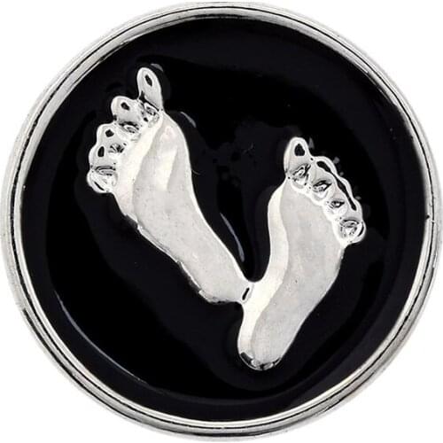 10pcs/lot Snap Button metal Snap 20mm Fit Button Snaps Bracelet Jewelry Free Shipping