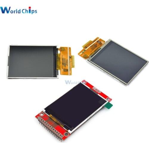 2.4 inch 2.4" TFT 320 x 240 SPI TFT LCD Serial Port Module ILI9341 Touch Panel Screen Resistive Touch Screen USART UART HMI