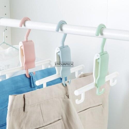 50pcs Clothes Hangers For Clothes Drying Rack Multi-function Clothes Rack Closet Organizer Space Saving