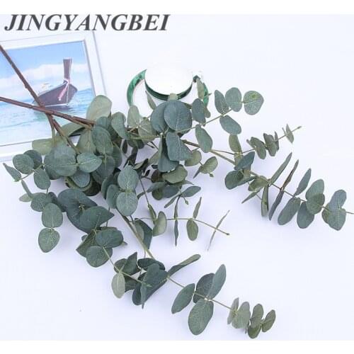 88cm Artificial Plants Eucalyptus Branches Silk Flower Arranging DIY Autumn Home Wedding Party Decoration Leaf Wreat