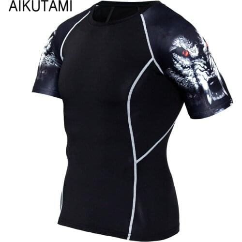 Мужские футболки с коротким рукавом Aikutami China At AliExpress