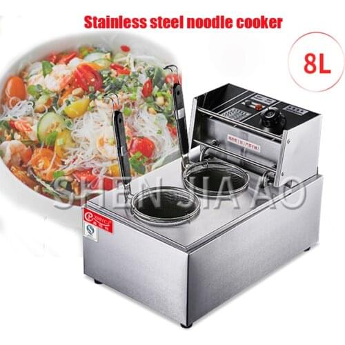 Noodle cooking machine Commercial Oden cooking machine Deep frying pan spicy cooking noodle pot Stainless steel noodle cooker