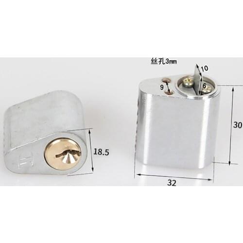 Copper Core Door Locks Security Locking Indoor Aluminum Home Security Gate Door Lock Code for Fire Gate