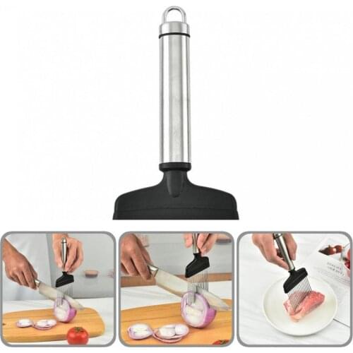 Wear-resistant Reliable Multi-purpose Portable Onion Fruit Slicer Rustproof Onion Slicer Innovative Kitchen Tool