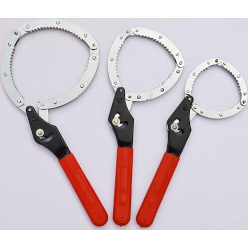 C049 66-78/76-96/96-116mm Oil Filter Wrench Removel Tools Strap Spanner Hand Tool Motorcycle Filters Tool Socket Wrench