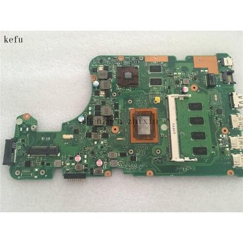 For ASUS X555DG Laptop motherboard X555Y X555YI 4G RAM REV.2.0 Mainboard With processor test good