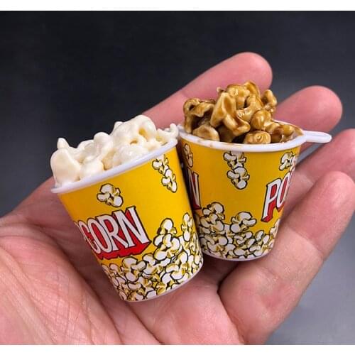 1/9 Scale Mini Popcorn Models for 12''Figures Body Scene Accessories DIY