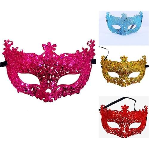 Fashion Girl Sexy Fox Eye Mask Venetian Masquerade Mask Women Fancy Dress Wedding Christmas Halloween Home Room Party Decoration