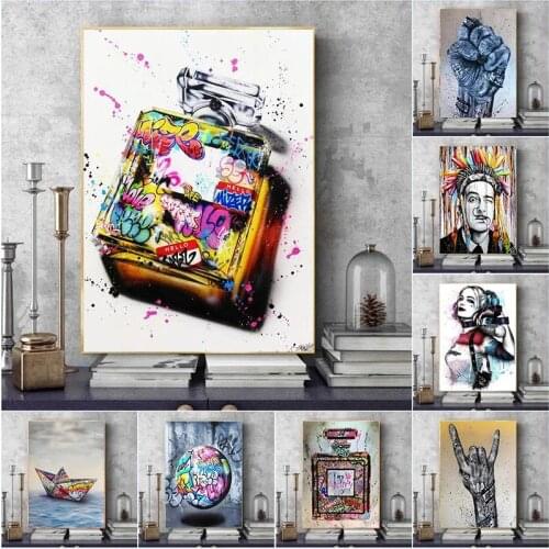 Graffiti Art Street Diamond Embroidery Full Diamond Mosaic 5D Diamond Painting Cross Stitch Kits Home Decor Painting