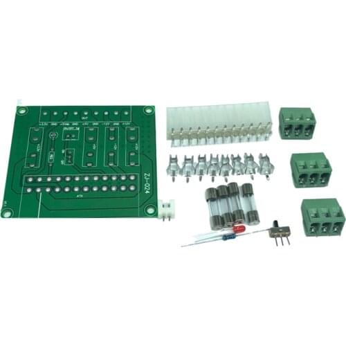 Desktop ATX Power Adapter Board Computer ATX Power Supply Breakout Transfer Board Outlet Wiring Adapter Module