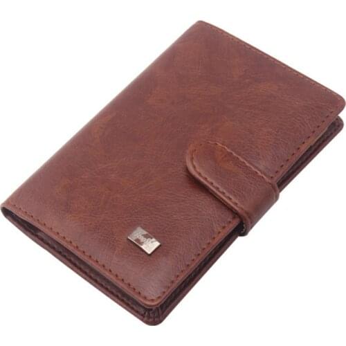 Russian Leather Passport Cover Men Travel Credit Card Holder Wallet Driver License Wallet Cover Document Case Card Holder Case