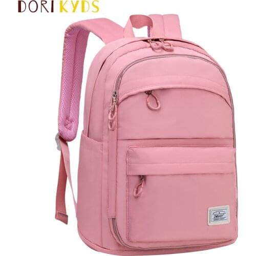 DORIKYDS College Style Girls Backpacks for School Teenagers Girls Boys Student Bookbags High School School Backpacks Mochila